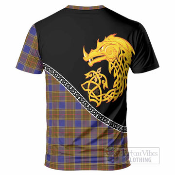 Balfour Tartan Crest T-Shirt Legendary Dragon Knot Half Style