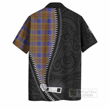 Balfour Tartan Hawaiian Shirt New Zealand Pattern Unique Zipper Stylized