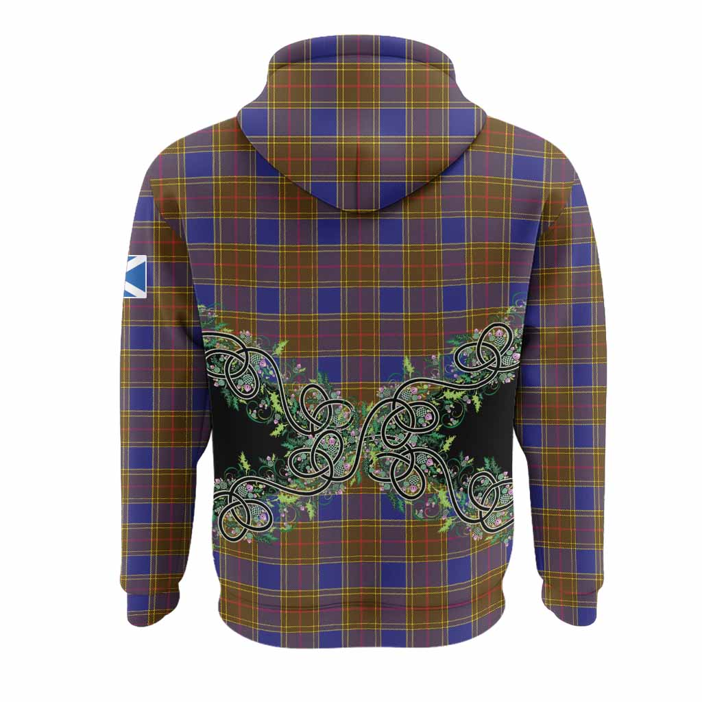 Balfour Tartan Hoodie Thistle Scottish Spirit