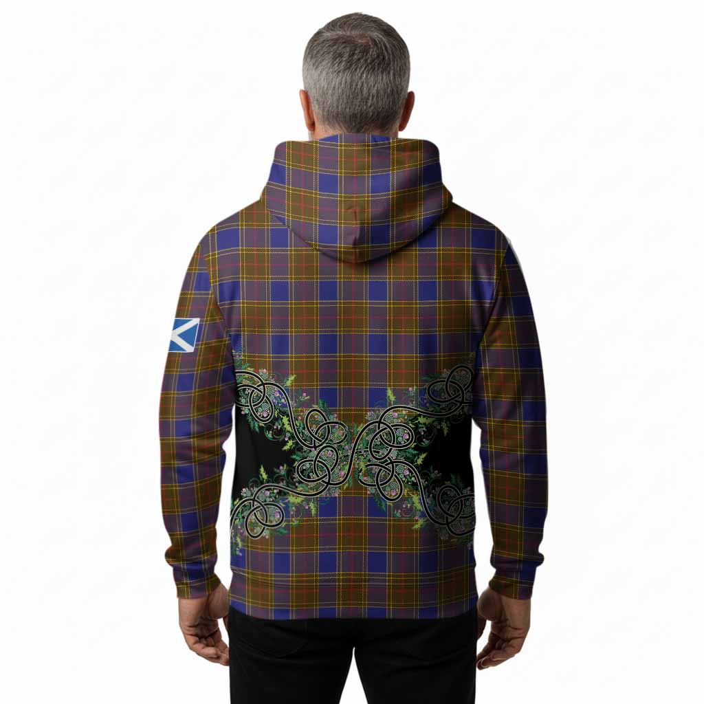 Balfour Tartan Hoodie Thistle Scottish Spirit