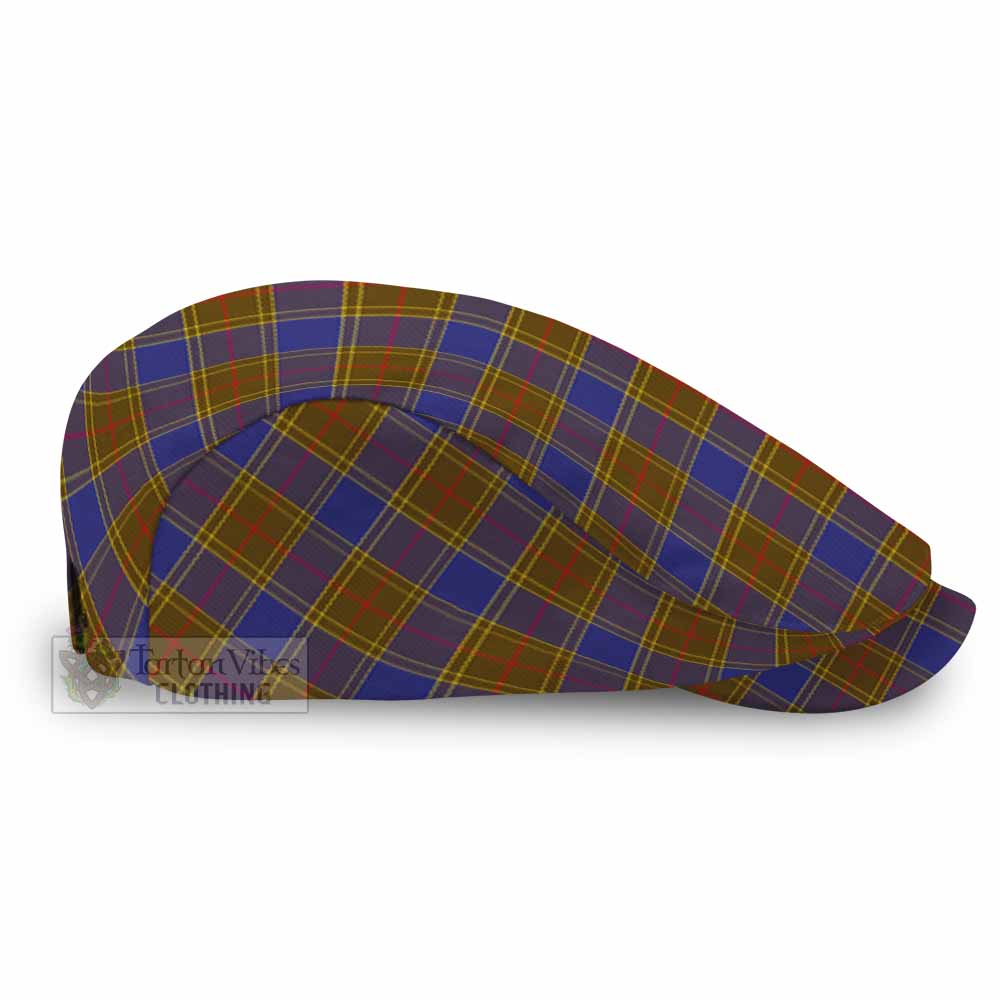 Balfour Tartan Jeff Cap, Tartan Flat Cap
