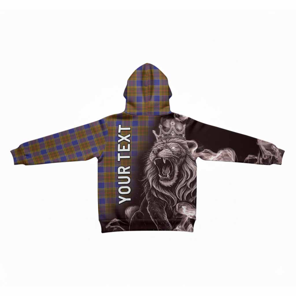 Balfour Tartan Kid Hoodie Roaring Lion Heritage