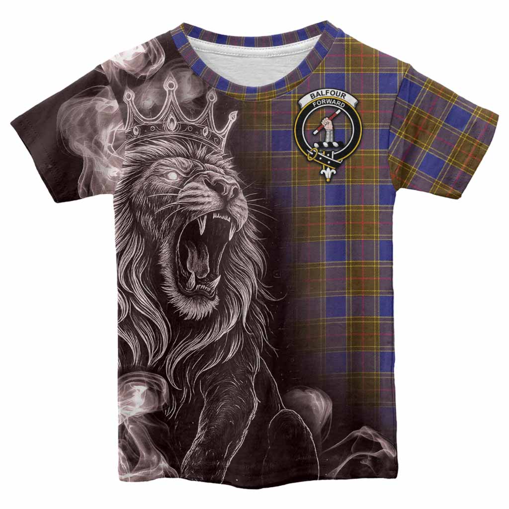 Balfour Tartan Kid T-shirt Roaring Lion Heritage