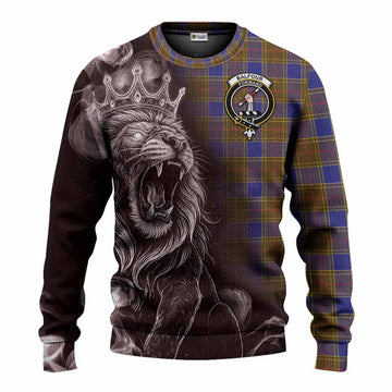 Balfour Tartan Knitted Sweater Roaring Lion Heritage