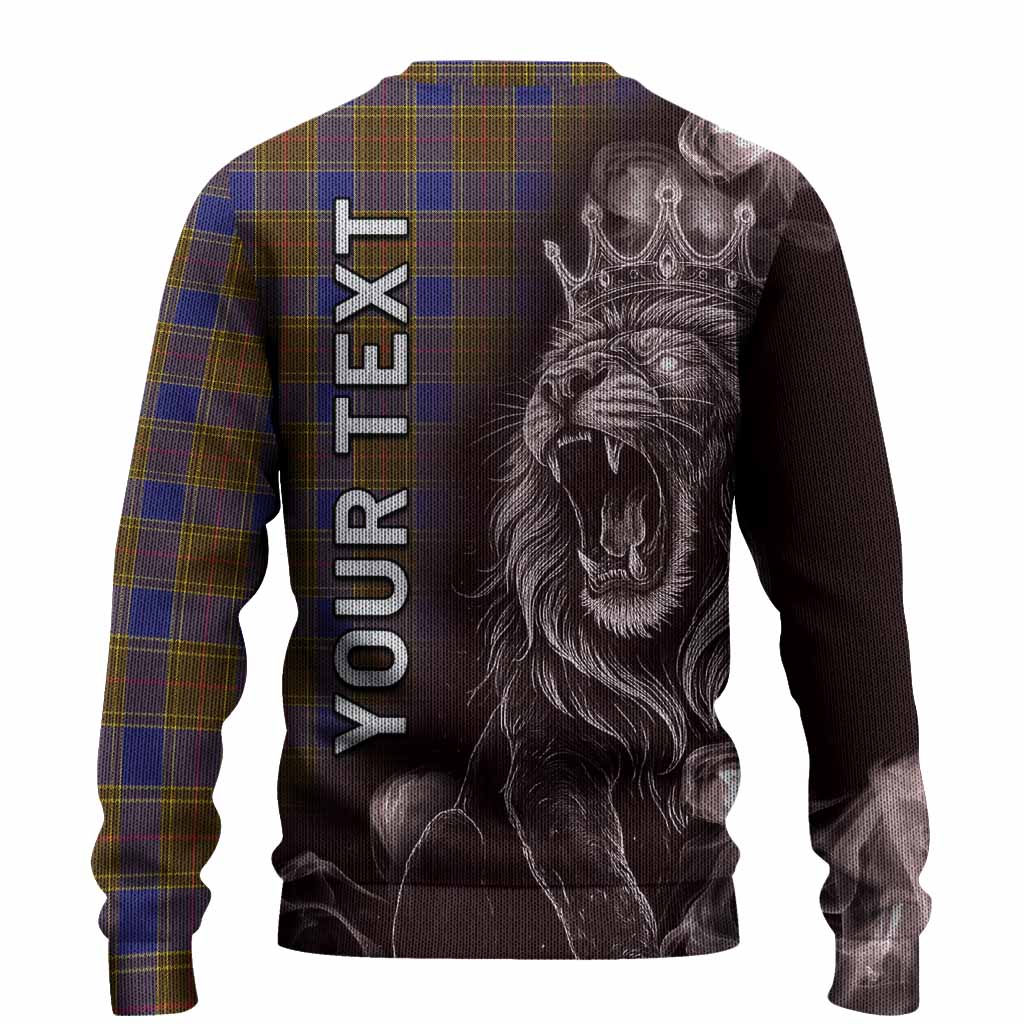 Balfour Tartan Knitted Sweater Roaring Lion Heritage