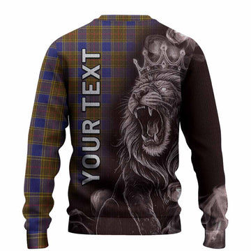 Balfour Tartan Knitted Sweater Roaring Lion Heritage