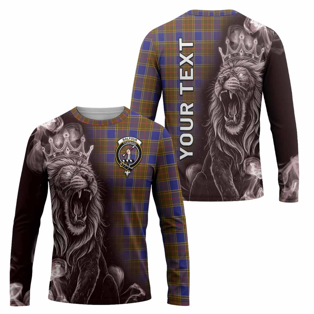 Balfour Tartan Long Sleeve T-Shirt Roaring Lion Heritage