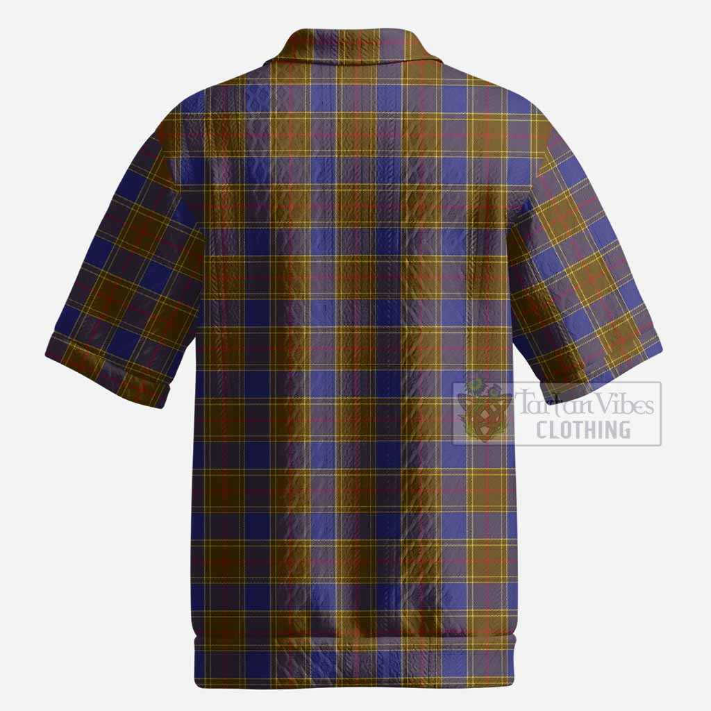 Balfour Tartan Men’s Polo Sweater Top
