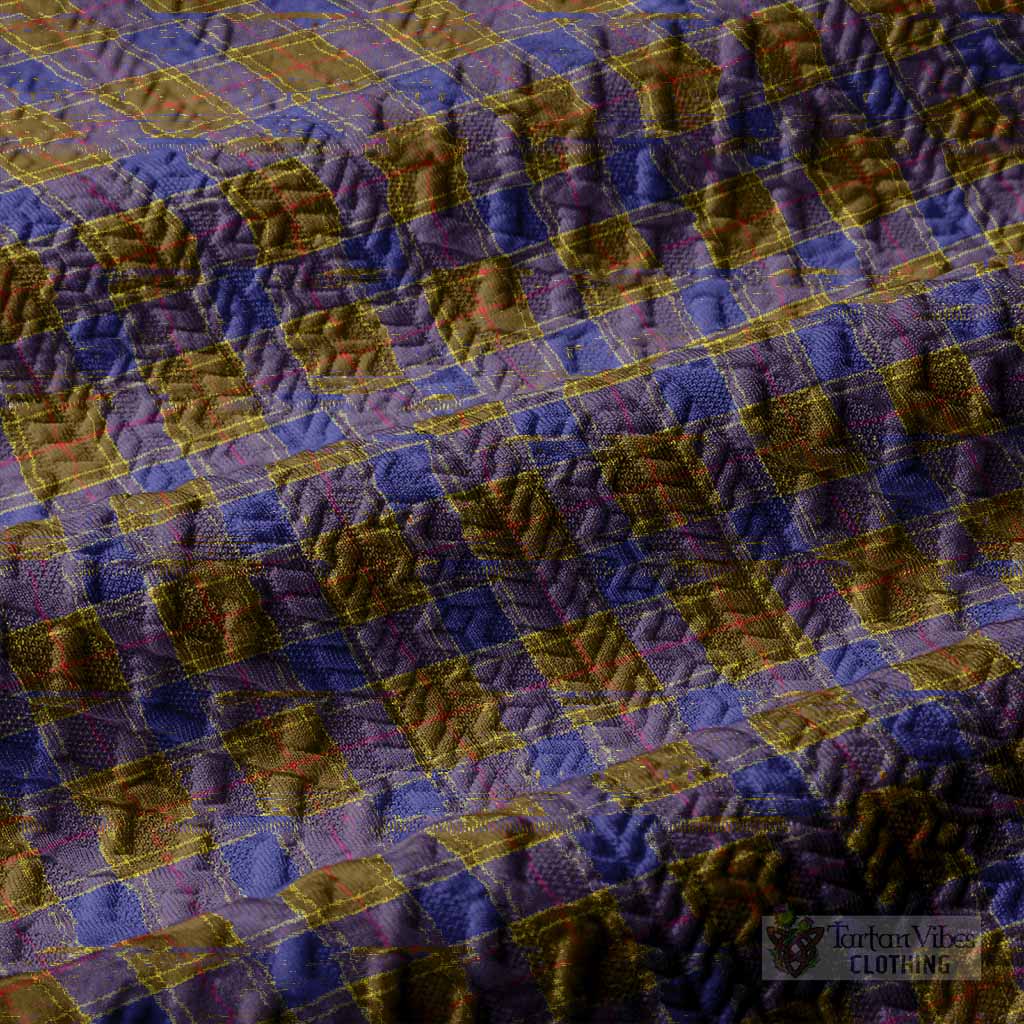 Balfour Tartan Men’s Polo Sweater Top with Family Crest