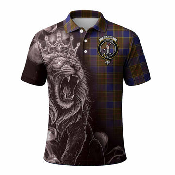 Balfour Tartan Polo Shirt Roaring Lion Heritage