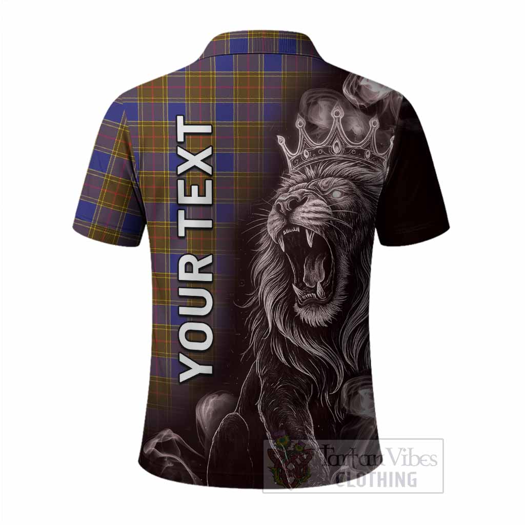 Balfour Tartan Polo Shirt Roaring Lion Heritage