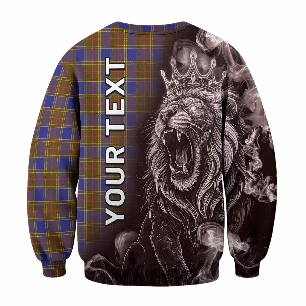 Balfour Tartan Sweatshirt Roaring Lion Heritage