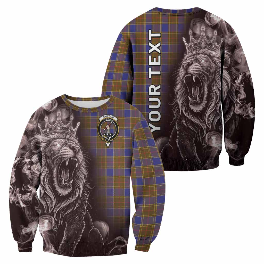 Balfour Tartan Sweatshirt Roaring Lion Heritage