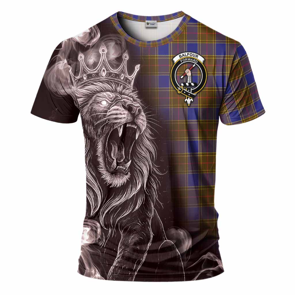 Balfour Tartan T-Shirt Roaring Lion Heritage