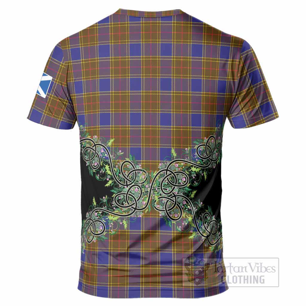 Balfour Tartan T-Shirt Thistle Scottish Spirit