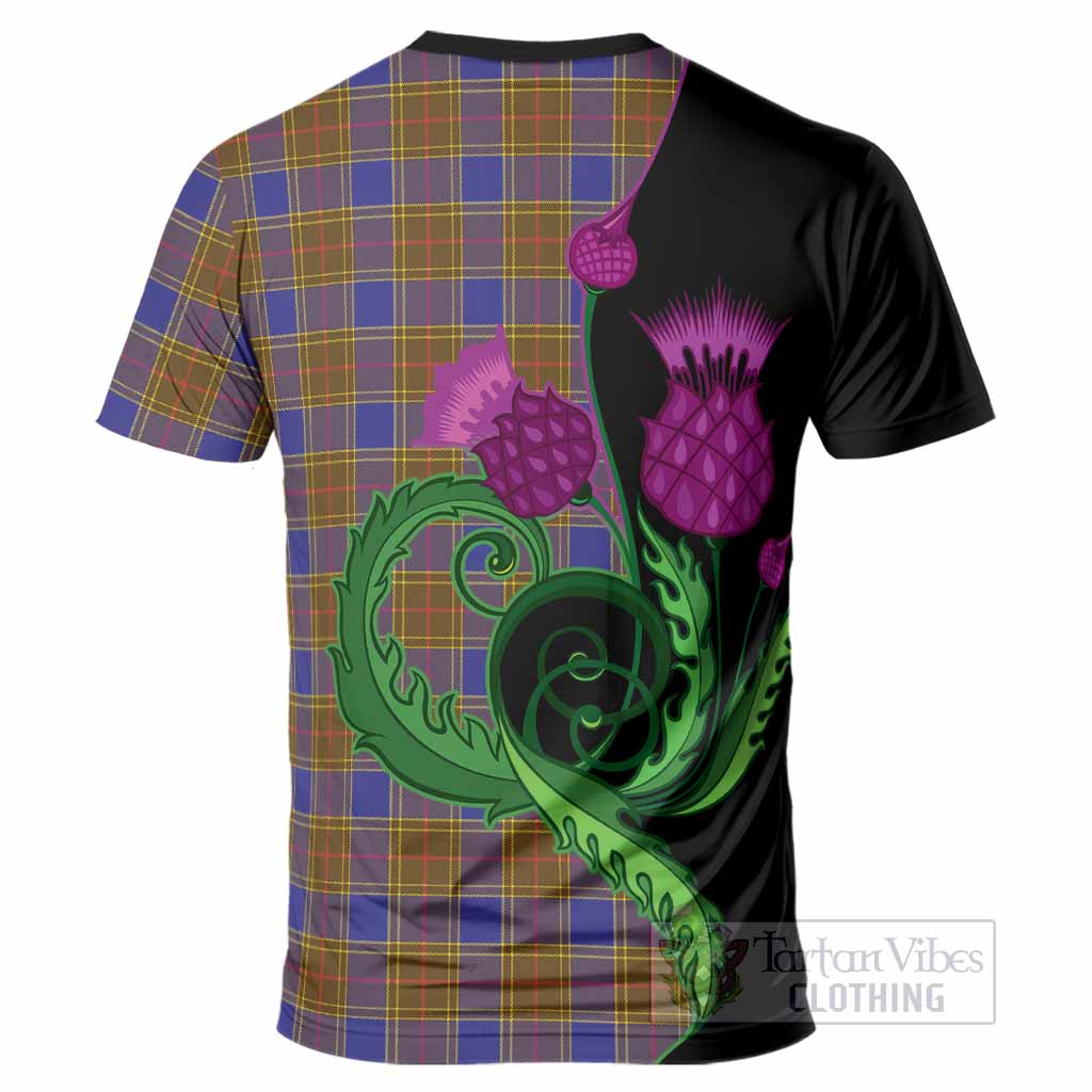 Balfour Tartan T-Shirt Traditional Scottish Thistle