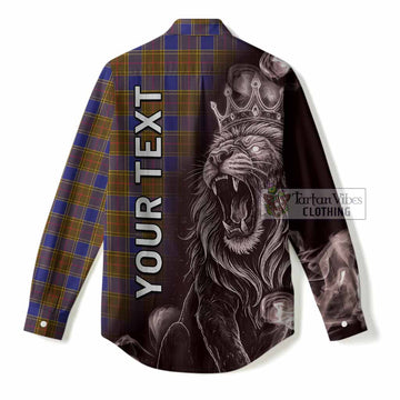 Balfour Tartan Women Casual Shirt Roaring Lion Heritage