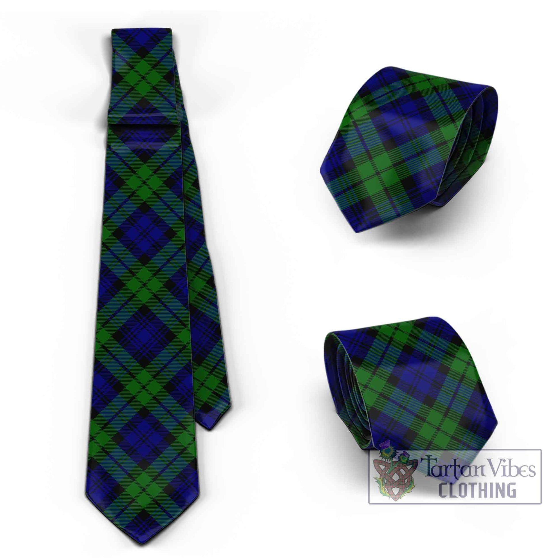 Tartan Vibes Clothing Bannatyne Tartan Classic Necktie Cross Style
