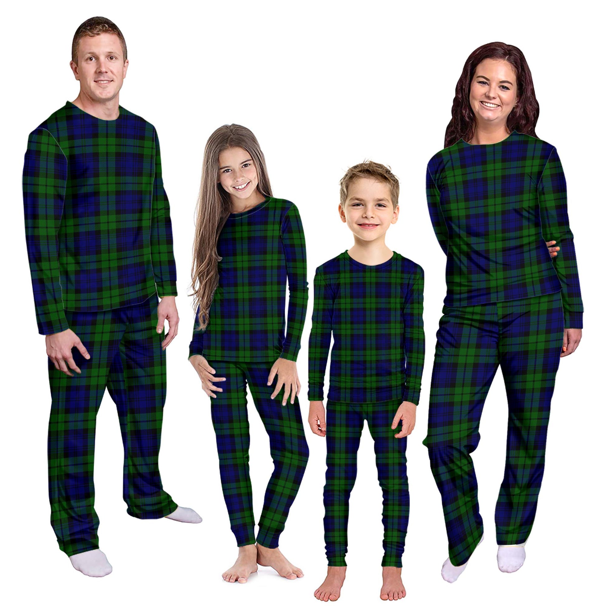 Bannatyne Tartan Pajamas Family Set Kid - Tartan Vibes Clothing