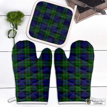 Bannatyne Tartan Combo Oven Mitt & Pot-Holder Combo 1 Oven Mitt & 1 Pot-Holder White - Tartan Vibes Clothing