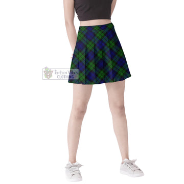 Bannatyne Tartan Women's Plated Mini Skirt