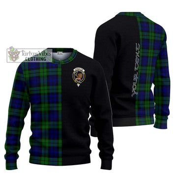 Bannatyne Tartan Knitted Sweater with Family Crest and Half Of Me Style Unisex - Tartanvibesclothing Shop
