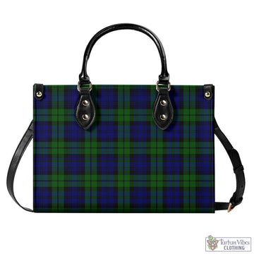 Tartan Vibes Clothing Bannatyne Tartan Luxury Leather Handbags