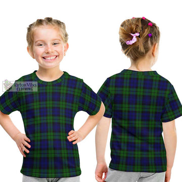 Bannatyne Tartan Kid T-Shirt Youth XL Size14 - Tartanvibesclothing Shop