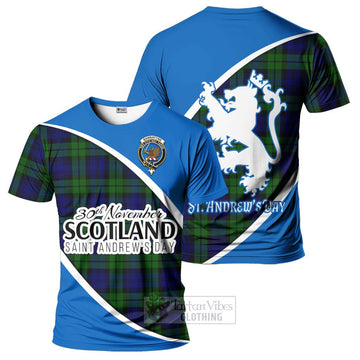 Tartan Vibes Clothing Bannatyne Family Crest Tartan T-Shirt Celebrate Saint Andrew's Day in Style