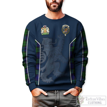 Tartan Vibes Clothing Bannatyne Tartan Sweater with Family Crest and Lion Rampant Vibes Sport Style