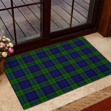 Bannatyne Tartan Rubber Doormat