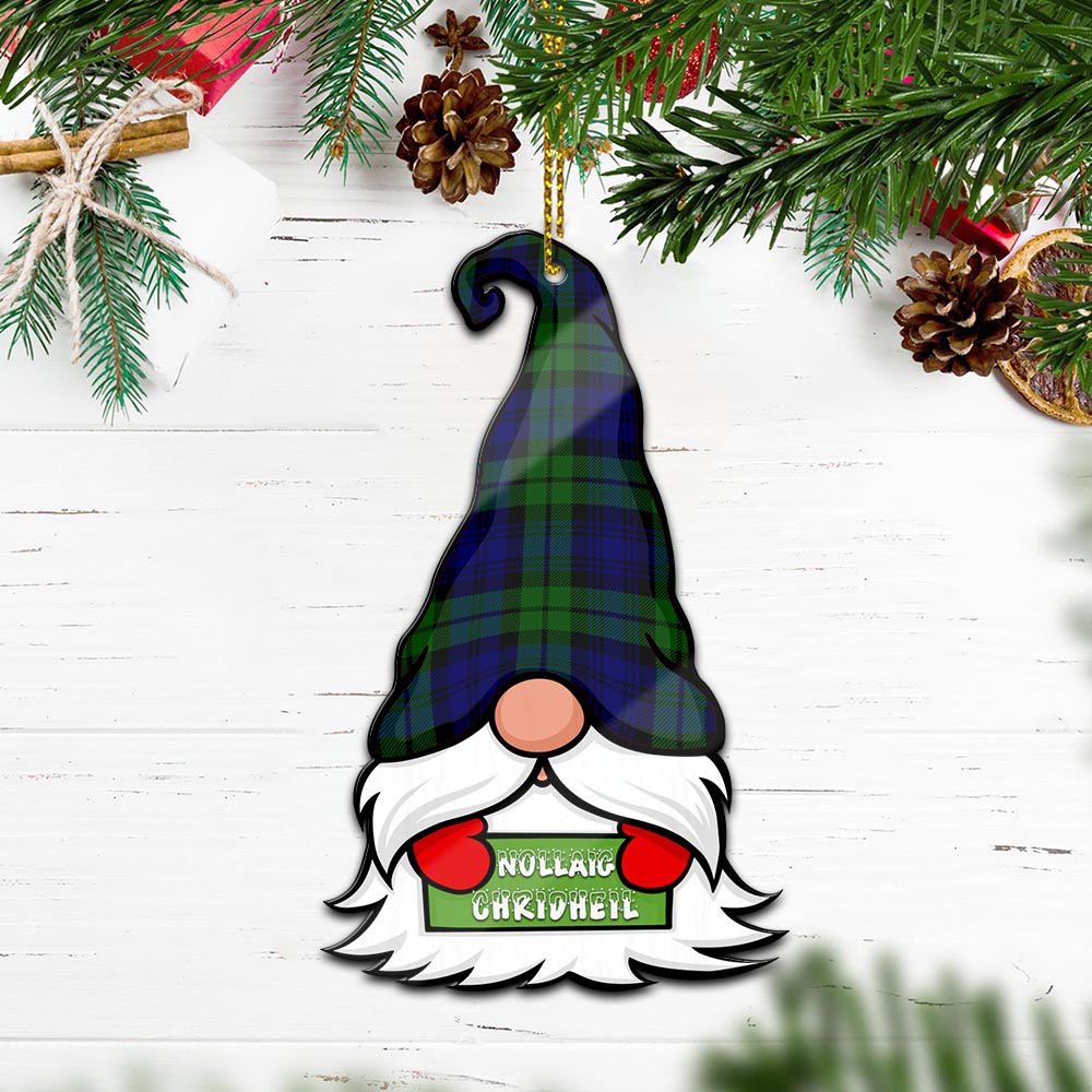 Bannatyne Gnome Christmas Ornament with His Tartan Christmas Hat - Tartan Vibes Clothing