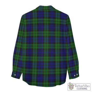 Bannatyne Tartan Women's Casual Shirt with Family Crest - Tartan Vibes Clothing