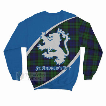 Tartan Vibes Clothing Bannatyne Family Crest Tartan Sweatshirt Celebrate Saint Andrew's Day in Style