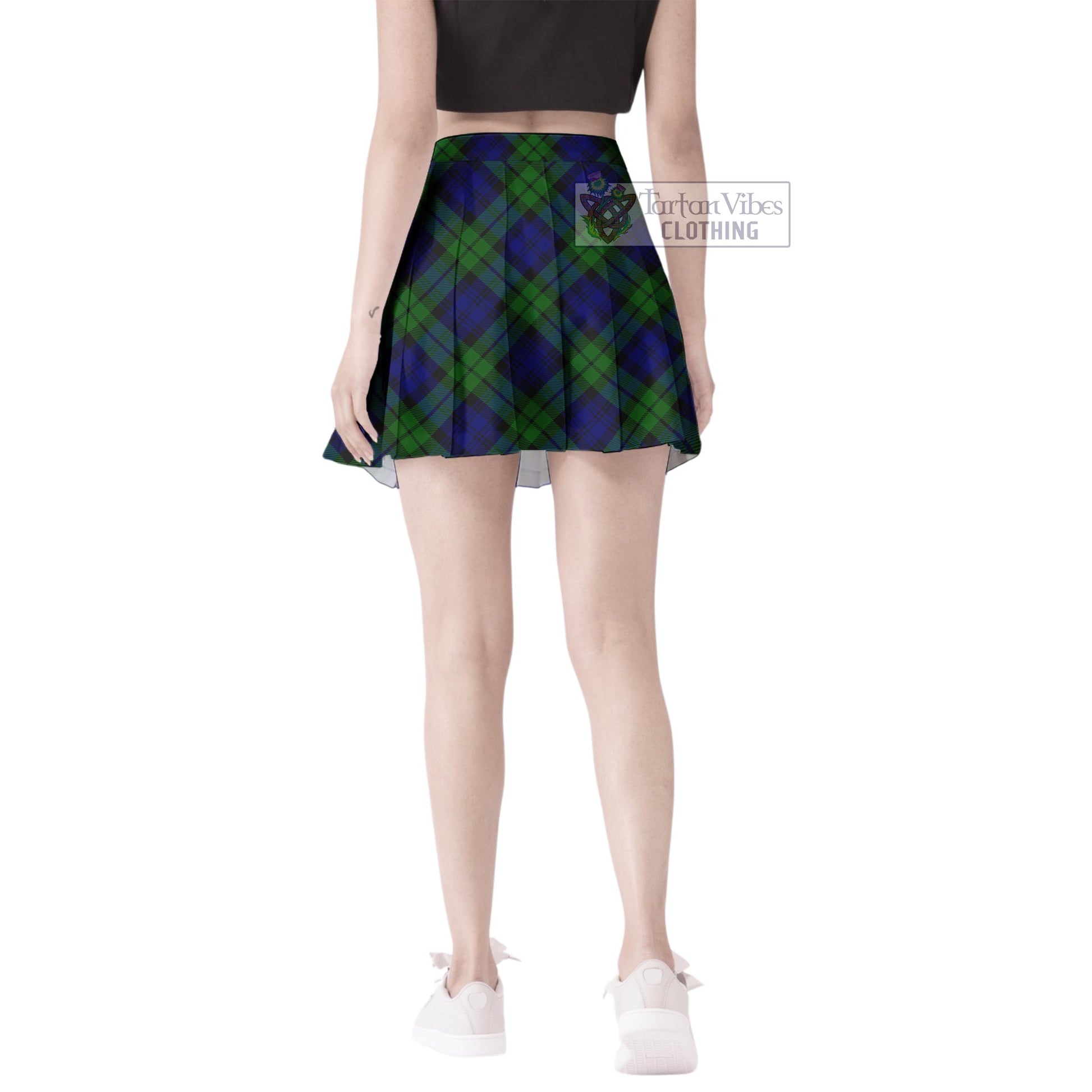 Tartan Vibes Clothing Bannatyne Tartan Women's Plated Mini Skirt