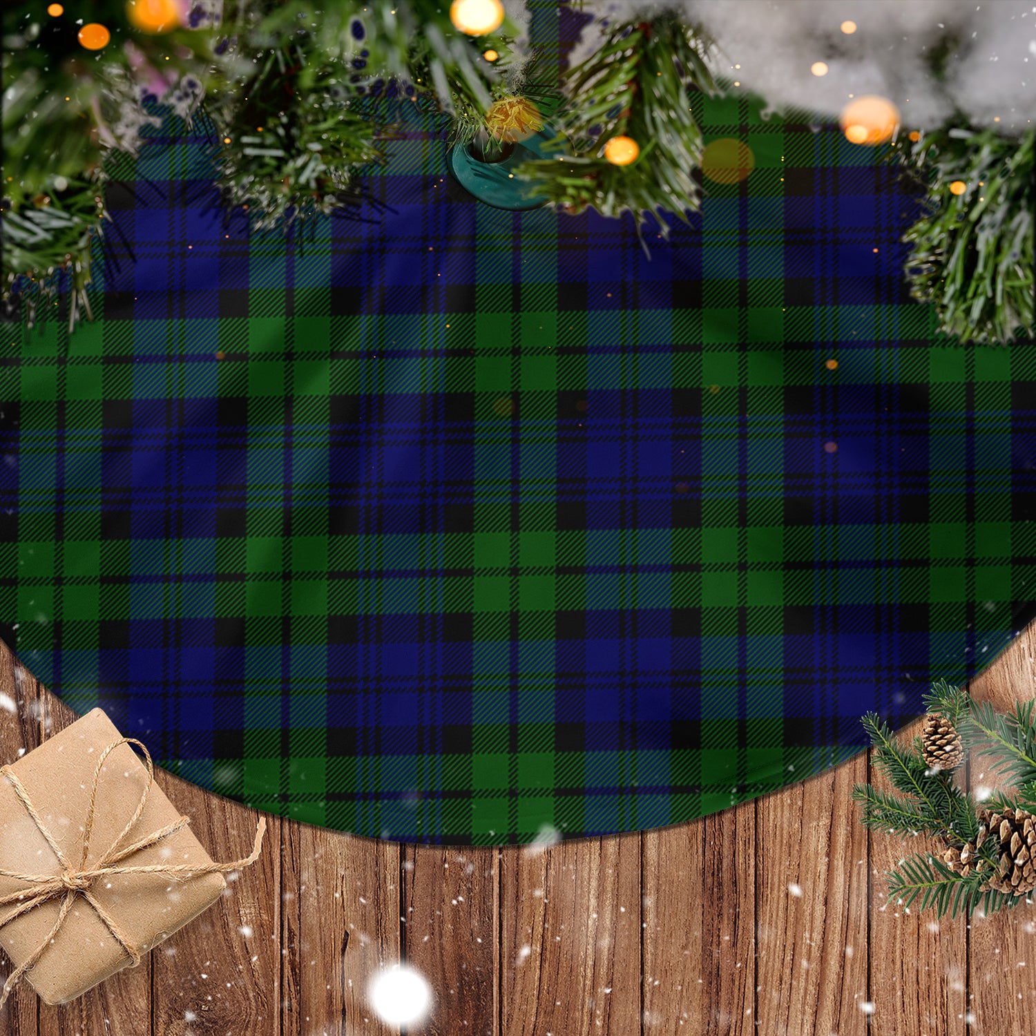 Bannatyne Tartan Christmas Tree Skirt - Tartanvibesclothing