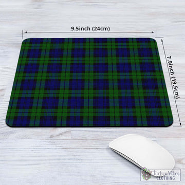 Tartan Vibes Clothing Bannatyne Tartan Mouse Pad