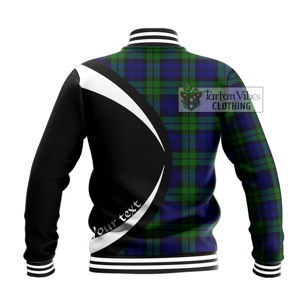 Bannatyne Tartan Baseball Jacket with Family Crest Circle Style - Tartan Vibes Clothing
