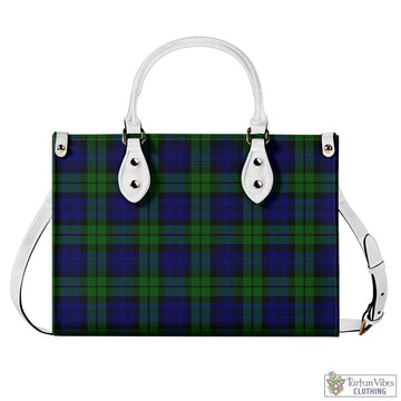 Tartan Vibes Clothing Bannatyne Tartan Luxury Leather Handbags