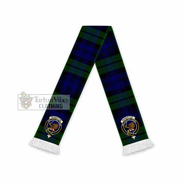 Tartan Vibes Clothing Bannatyne Tartan Ruffneck Scarf with Family Crest