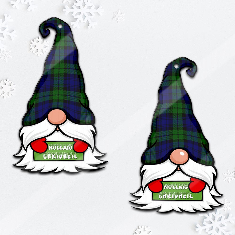 Bannatyne Gnome Christmas Ornament with His Tartan Christmas Hat - Tartan Vibes Clothing