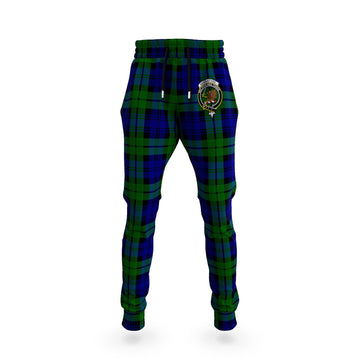 Bannatyne Tartan Joggers Pants with Family Crest 5XL - Tartan Vibes Clothing