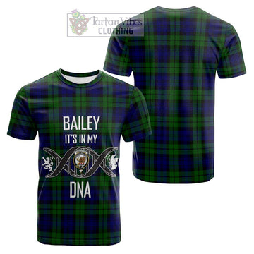 Tartan Vibes Clothing Bannatyne Tartan Cotton T-shirt with Family Crest DNA In Me Style