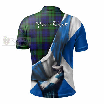 Tartan Vibes Clothing Bannatyne Tartan Polo Shirt with Family Crest Scotland Patriotic Style
