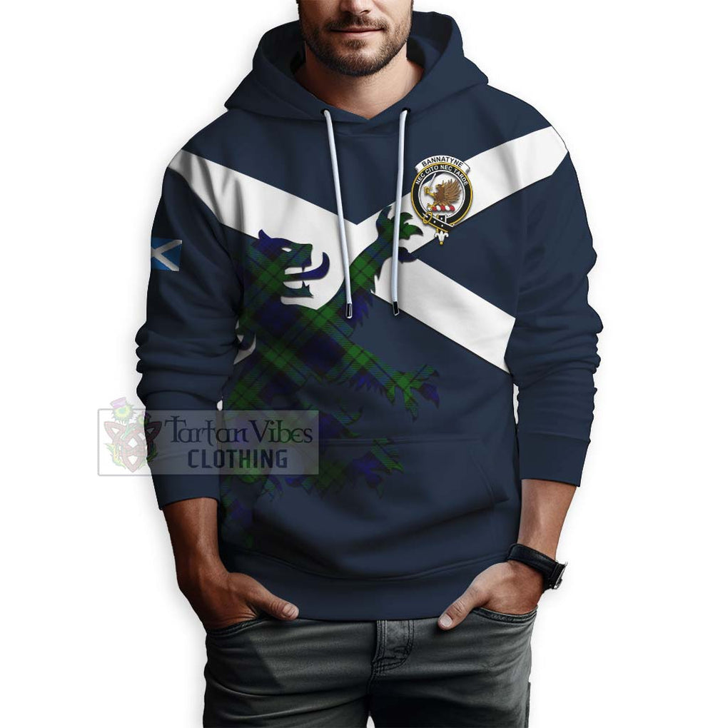 Tartan Vibes Clothing Bannatyne Tartan Lion Rampant Hoodie – Proudly Display Your Heritage with Alba Gu Brath and Clan Name