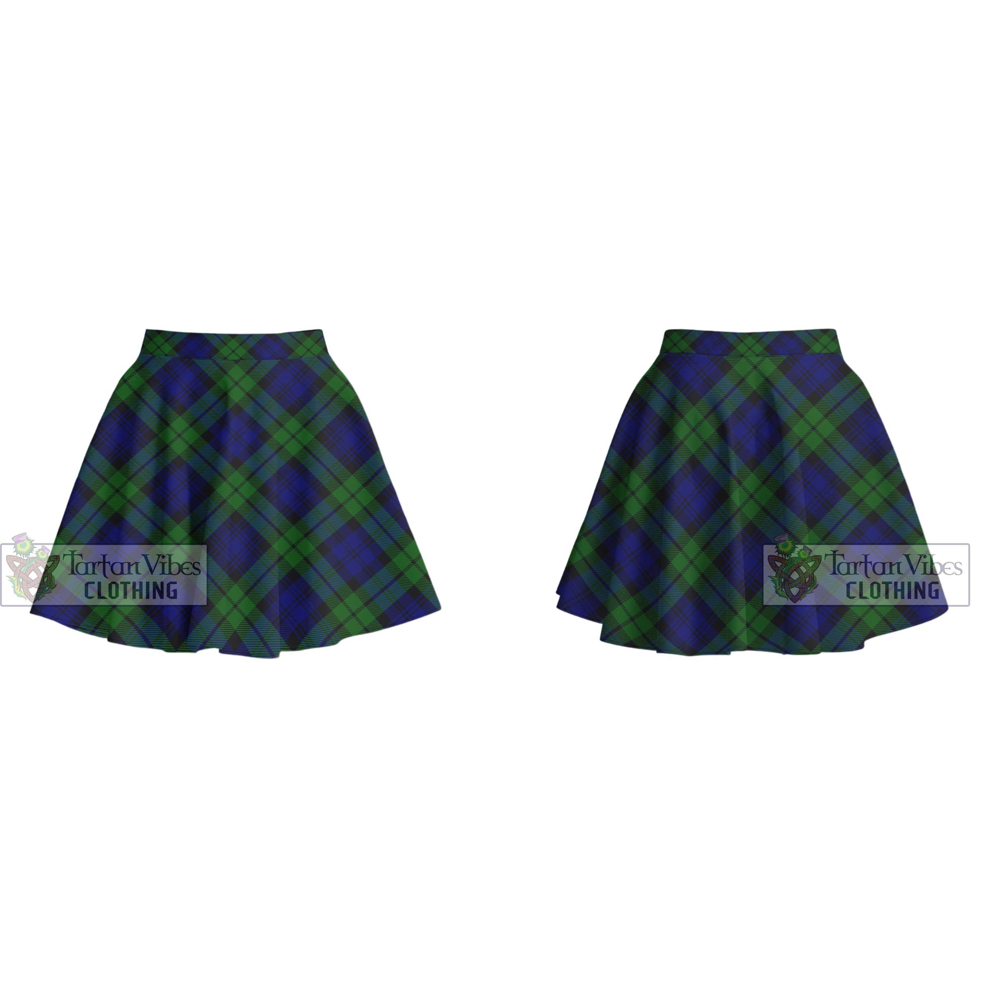 Tartan Vibes Clothing Bannatyne Tartan Women's Plated Mini Skirt