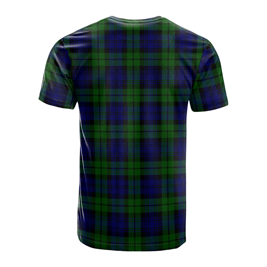 Bannatyne Tartan T-Shirt with Family Crest - Tartanvibesclothing
