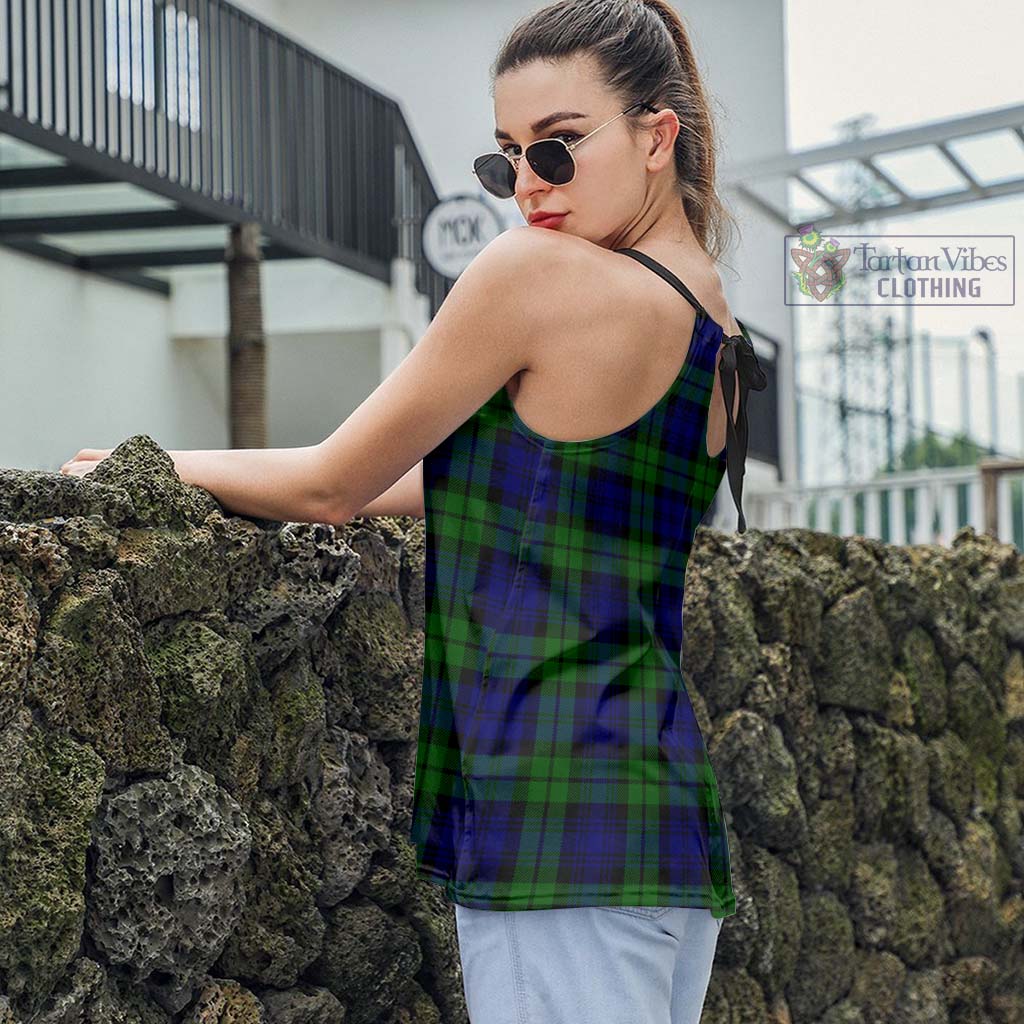 Tartan Vibes Clothing Bannatyne Tartan Loose Halter Neck Camisole