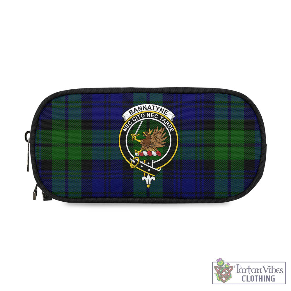 Tartan Vibes Clothing Bannatyne Tartan Pen and Pencil Case with Family Crest