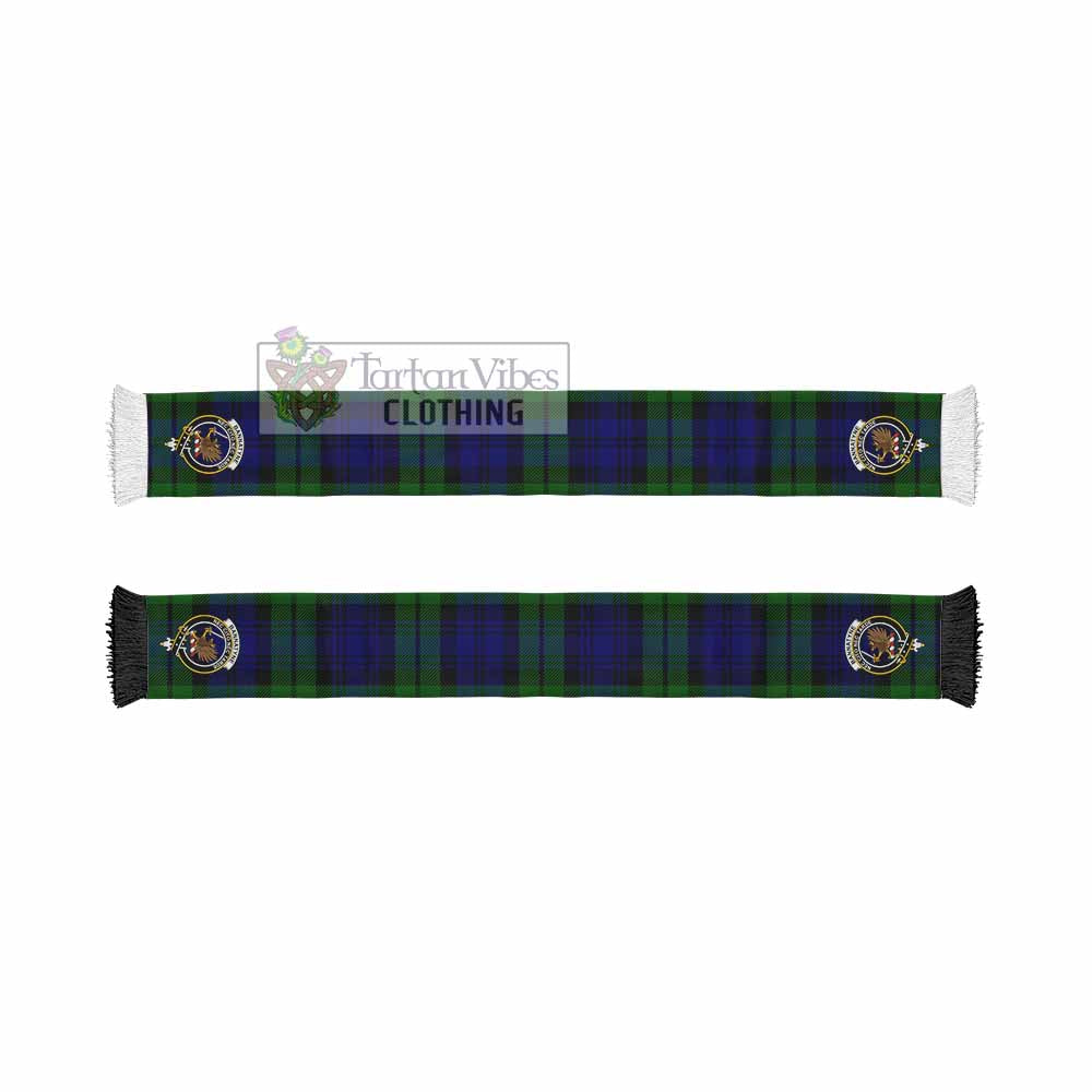 Tartan Vibes Clothing Bannatyne Tartan Ruffneck Scarf with Family Crest